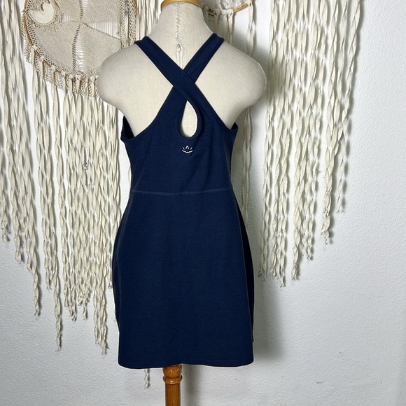 Beyond Yoga NWOT Nocturnal Navy Spacedye Under Lock and Key Dress Size XL - Picture 4 of 12